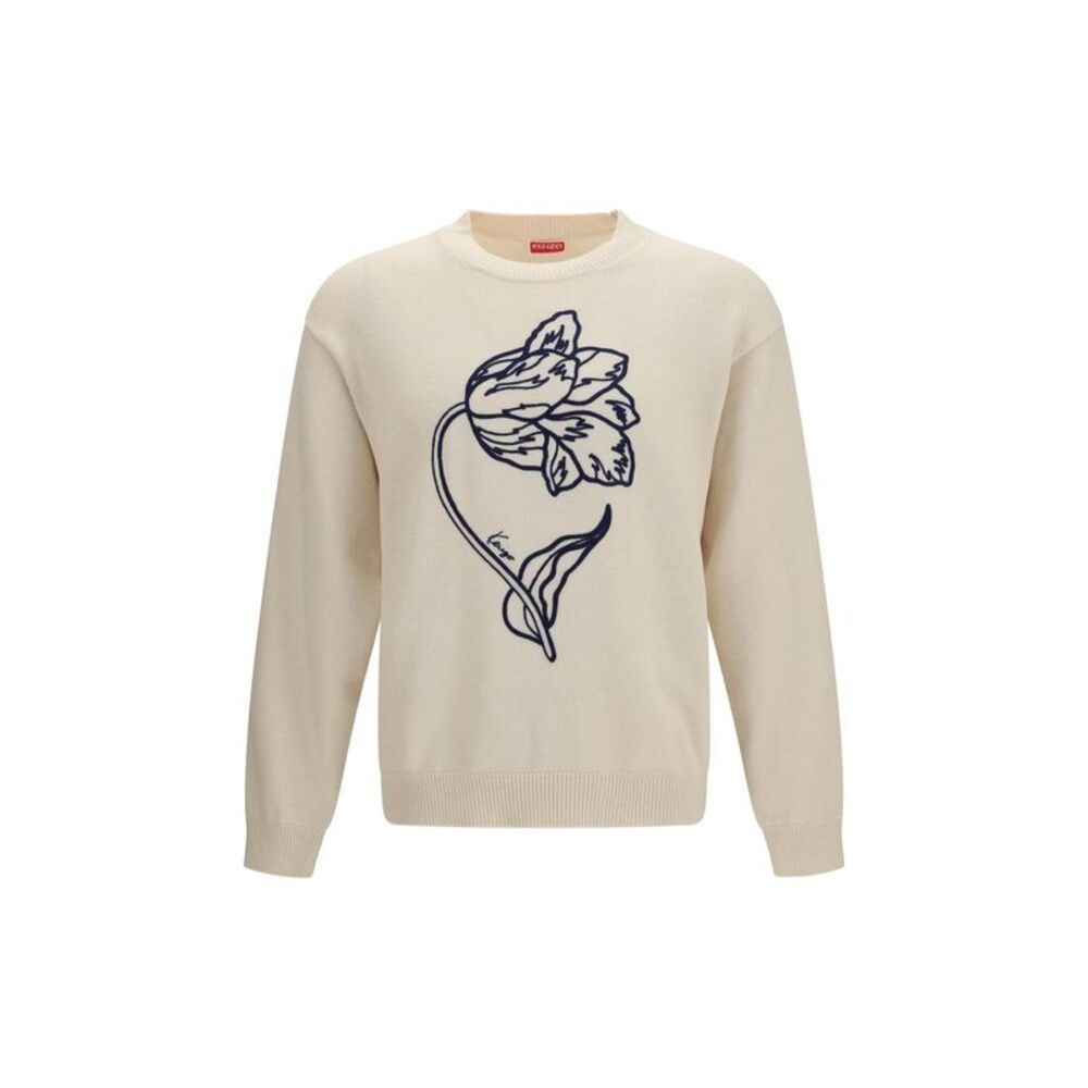 Kenzo Beige Cotton Men's Sweatshirt